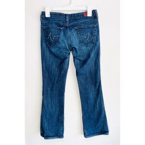 AG Adriano Goldschmied The club jeans low rise med wash blue USA made womens 27R